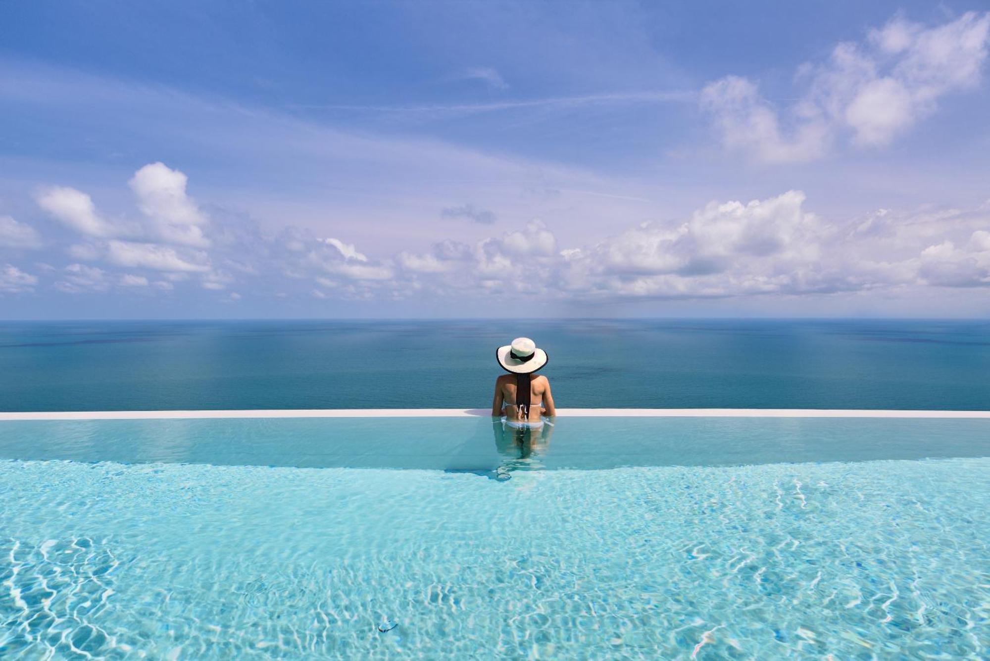 Karpe Diem Villa - Twin Infinity Pools Pantai Chaweng Luaran gambar