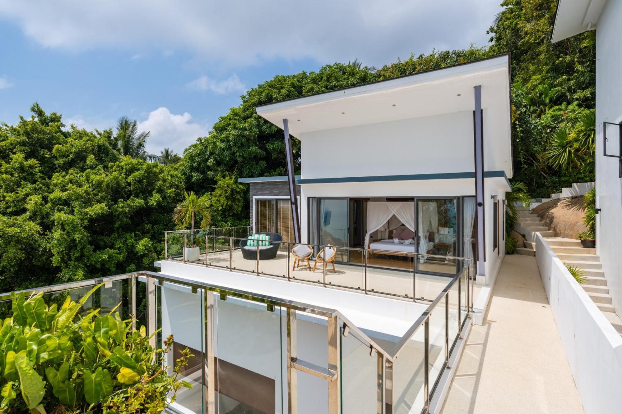 Karpe Diem Villa - Twin Infinity Pools Pantai Chaweng Luaran gambar