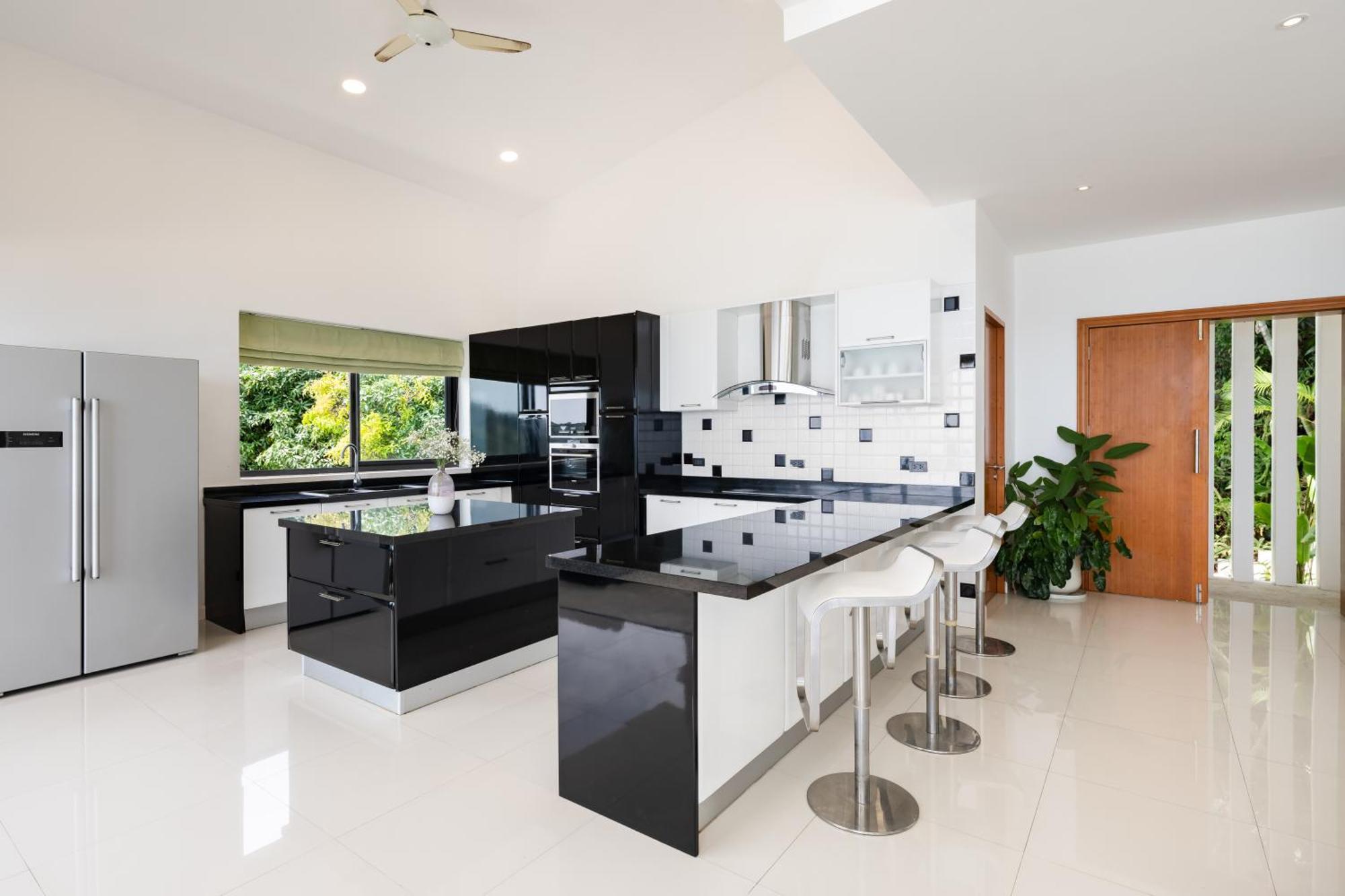 Karpe Diem Villa - Twin Infinity Pools Pantai Chaweng Luaran gambar